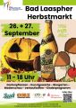 Plakat Bad Laaspher Herbsmarkt 2026 &copy; TKS Bad Laasphe GmbH