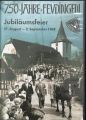 Die Jubiläumsfeier vom 27. August bis 2. September 1968 &copy; Foto: Heimatmuseum Feudingen