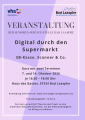 Kurs: Digital durch den Supermarkt - SB-Kasse, Scanner & Co. &copy; Stadt Bad Laasphe