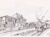 Bahnhof Schwarzenau © M. Theis