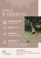 Plakat Yoga-Wanderung &copy; TKS Bad Laasphe